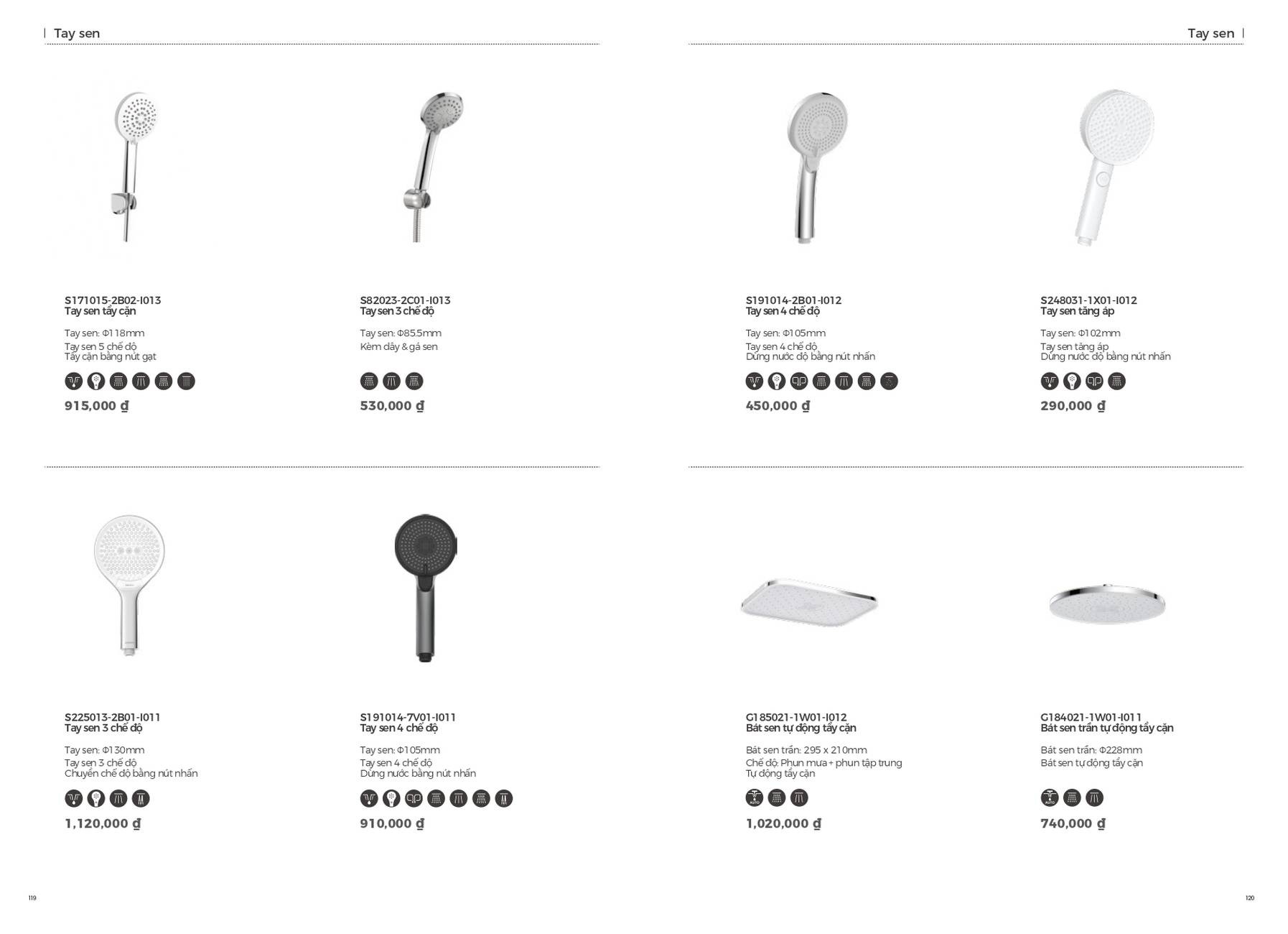 Thiết bị vệ sinh JOMOO Catalogue và Bảng giá mới nhất /Page 59